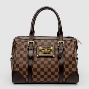 Pre Owned Louis Vuitton Damier Berkeley Satchel 