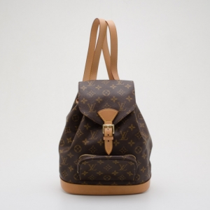 Pre Owned Louis Vuitton Monogram Canvas Montsouris PM Backpack 
