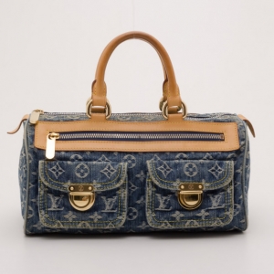 مملوكة مسبقًا Louis Vuitton Monogram Denim Neo Speedy Satchel