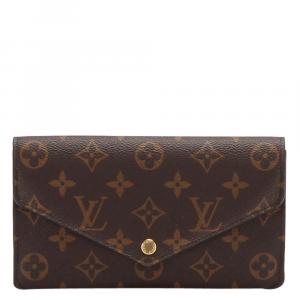مملوكة مسبقًا Louis Vuitton Brown Monogram Coated Canvas Josephine Wallet