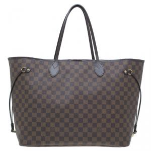 Louis Vuitton Damier Ebene Canvas Neverfull GM