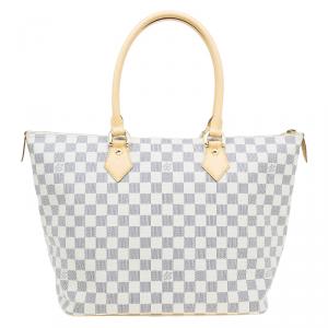 مملوكة مسبقًا حقيبة لوي فيتون ساليا كانفاس دامييه أزو�ر MM