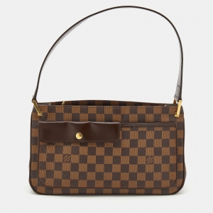 Pre Owned Louis Vuitton Damier Ebene Canvas Aubagne Bag