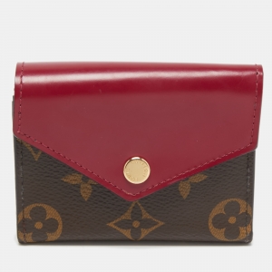 Louis Vuitton Fuchsia Monogram Canvas and Leather Zoe Wallet