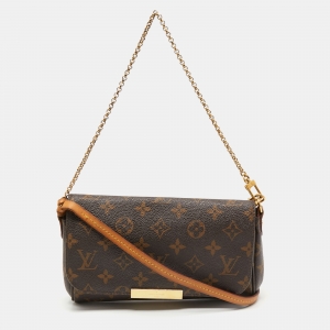 Pre Owned Louis Vuitton Monogram Canvas Favorite PM Bag