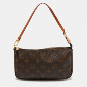 Pre Owned Louis Vuitton Monogram Canvas Pochette Accessoires Bag