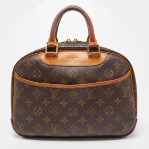 Pre Owned Louis Vuitton Monogram Canvas Trouville Bag
