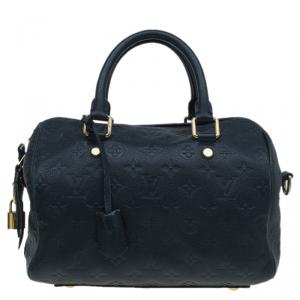 Louis Vuitton Orage Monogram Empreinte Bandouliere Speedy 25