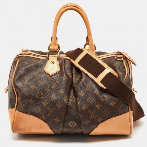Pre Owned Louis Vuitton Monogram Canvas Limited Edition Stephen Bag