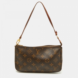 Pre Owned Louis Vuitton Monogram Canvas Pochette Accessoires Bag