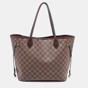 Louis Vuitton Damier Ebene Canvas Neverfull MM Bag