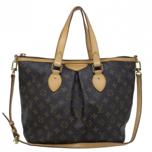 Pre Owned Louis Vuitton Monogram Canvas Palermo Tote PM
