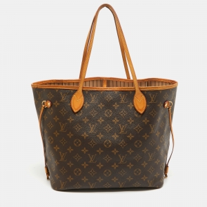 Louis Vuitton Monogram Canvas Neverfull MM Bag