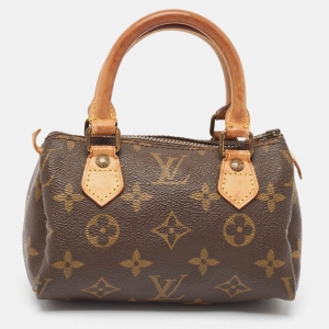Pre Owned Louis Vuitton Monogram Canvas Vintage Speedy Bag