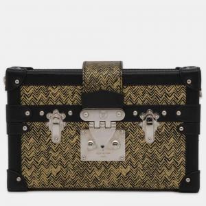 Louis Vuitton Gold Malle Shoulder Bag