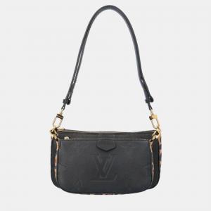 Louis Vuitton Black Monogram Empreinte Multi Pochette Accessoires