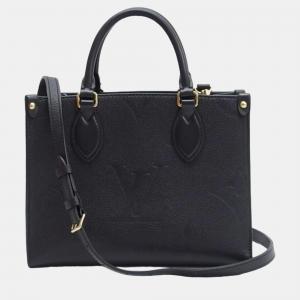 Louis Vuitton Leather PM Onthego Tote