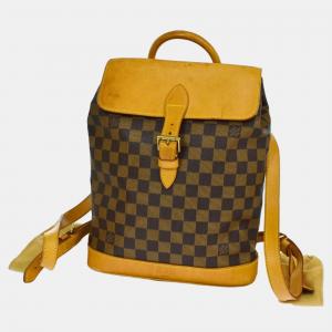 Louis Vuitton Brown Damier Ebene Canvas Arlequin Centenaire Soho Backpack
