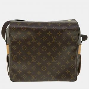 Louis Vuitton Brown Canvas Naviglio shoulder bag