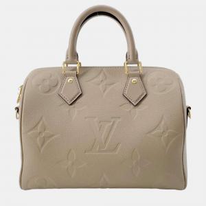 Louis Vuitton Monogram Empreinte Leather Speedy Bandouliere Bag