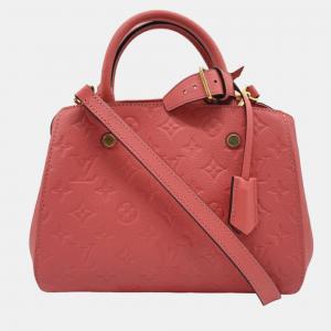 Louis Vuitton Monogram Empreinte Leather BB Montaigne Handbag 