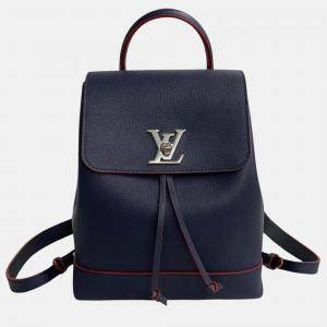 Louis Vuitton Black Leather Lockme Backpack 