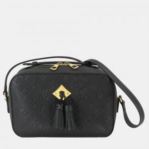 Louis Vuitton Black Empreinte Leather Saintonge Shoulder Bag