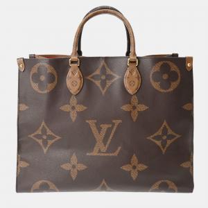 Louis Vuitton Brown Canvas GM Onthego Totes