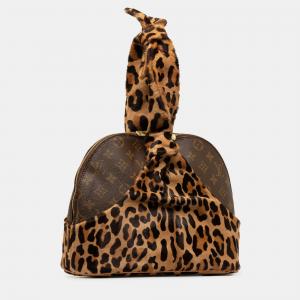 Louis Vuitton Alaia Monogram Leopard Alma Bag