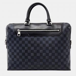 Louis Vuitton Black Damier Graphite Canvas Porte Document Jour Briefcase Bag