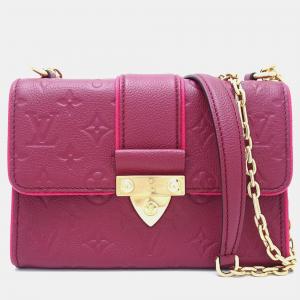 Louis Vuitton Bordeaux Monogram Empreinte Leather Saint Sulpice PM Shoulder Bag