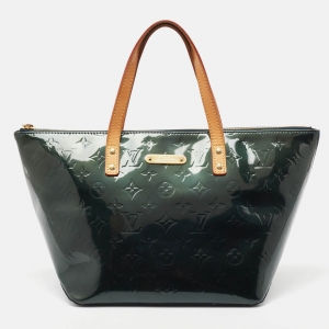 Louis Vuitton Green Monogram Vernis Bellevue PM Bag