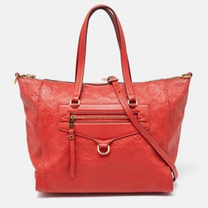 Louis Vuitton Cherry Monogram Empreinte Leather Lumineuse PM Bag