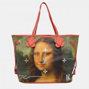 Louis Vuitton Multicolour Canvas Masters Da Vinci Neverfull MM Neverfull Tote