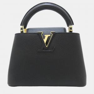 Louis Vuitton Black Taurillon Mini Capucines