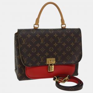 Louis Vuitton Brown Monogram Canvas Marignan Top Handle Bag