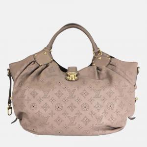 Louis Vuitton Brown Leather Mahina Shoulder Bag