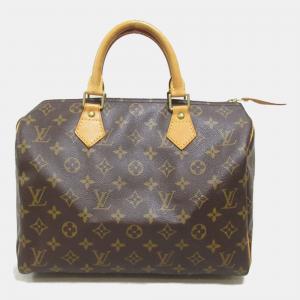 Louis Vuitton Brown Monogram Canvas Speedy 30 Bag