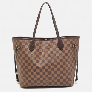 Louis Vuitton Damier Ebene Canvas Neverfull MM Bag