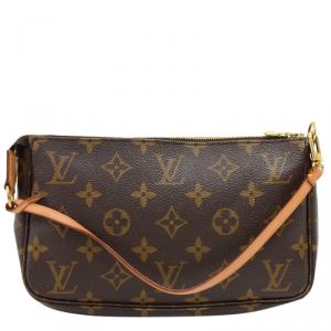 مملوكة مسبقًا Louis Vuitton Monogram Canvas Pochette Accessoires 