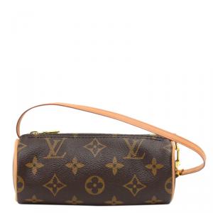 Pre Owned Louis Vuitton Monogram Canvas Papillon Pochette Accessories