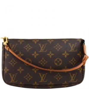 Pre Owned Louis Vuitton Monogram Canvas Pochette Accessoires