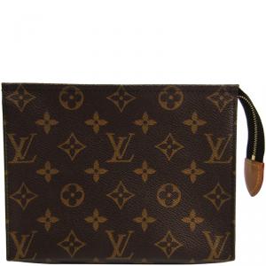Pre Owned Louis Vuitton Monogram Canvas Toiletry Pouch 19