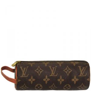 Pre Owned Louis Vuitton Monogram Canvas Pouch
