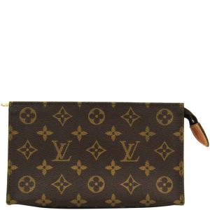 Pre Owned Louis Vuitton Monogram Canvas Limited Edition Toiletry Pouch 20