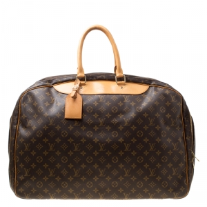 Pre Owned Louis Vuitton Monogram Canvas Alize 2 Poche Soft Suitcase