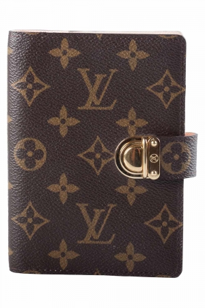 Pre Owned Louis Vuitton Monogram Canvas Small Ring Agenda Cover
