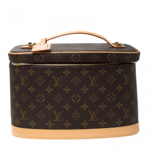 Pre Owned Louis Vuitton Monogram Canvas Nice Beauty Case