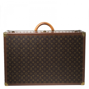 Louis Vuitton Monogram Canvas Alzer 70 Luggage Trunk