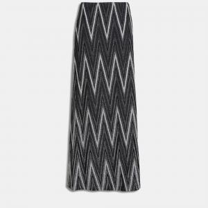 Pre Owned M Missoni Cotton Maxi Skirt S